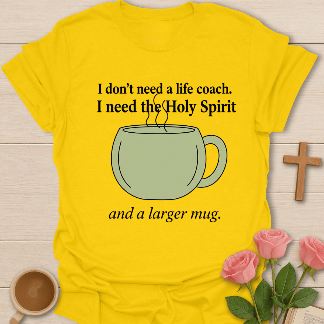 Holy Spirit & A Larger Mug T-Shirt