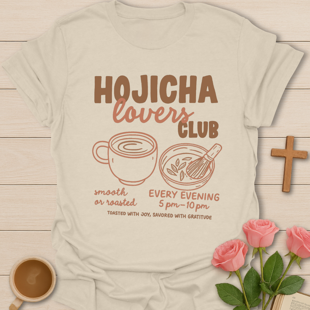 Hojicha Tea Lovers Club T-Shirt