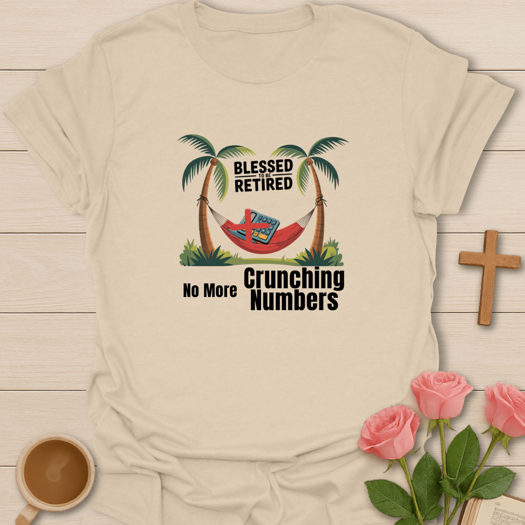 Retired Hammock Accountant T-Shirt - Kozzy Co Sand / S