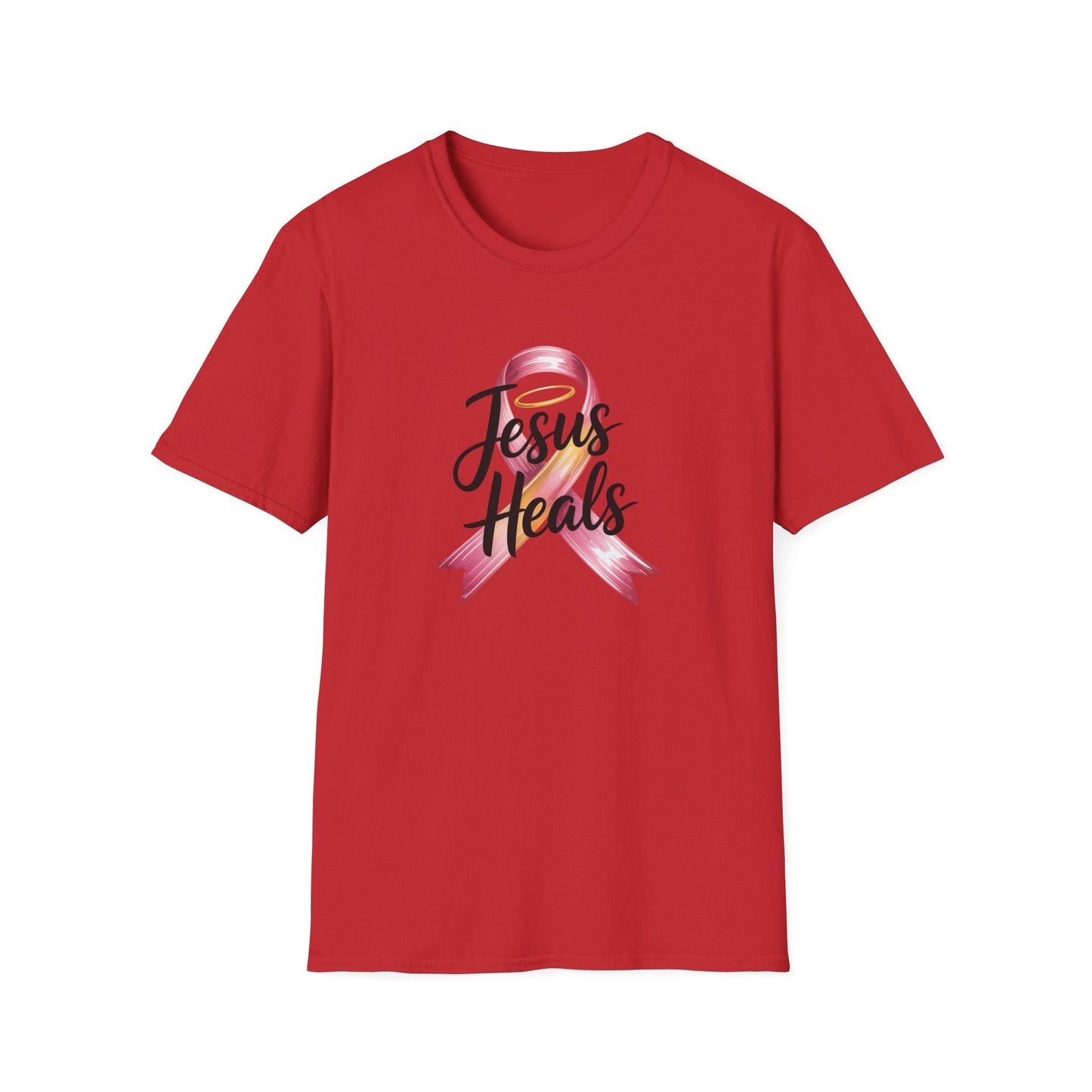 Breast Cancer Jesus Heals T-Shirt