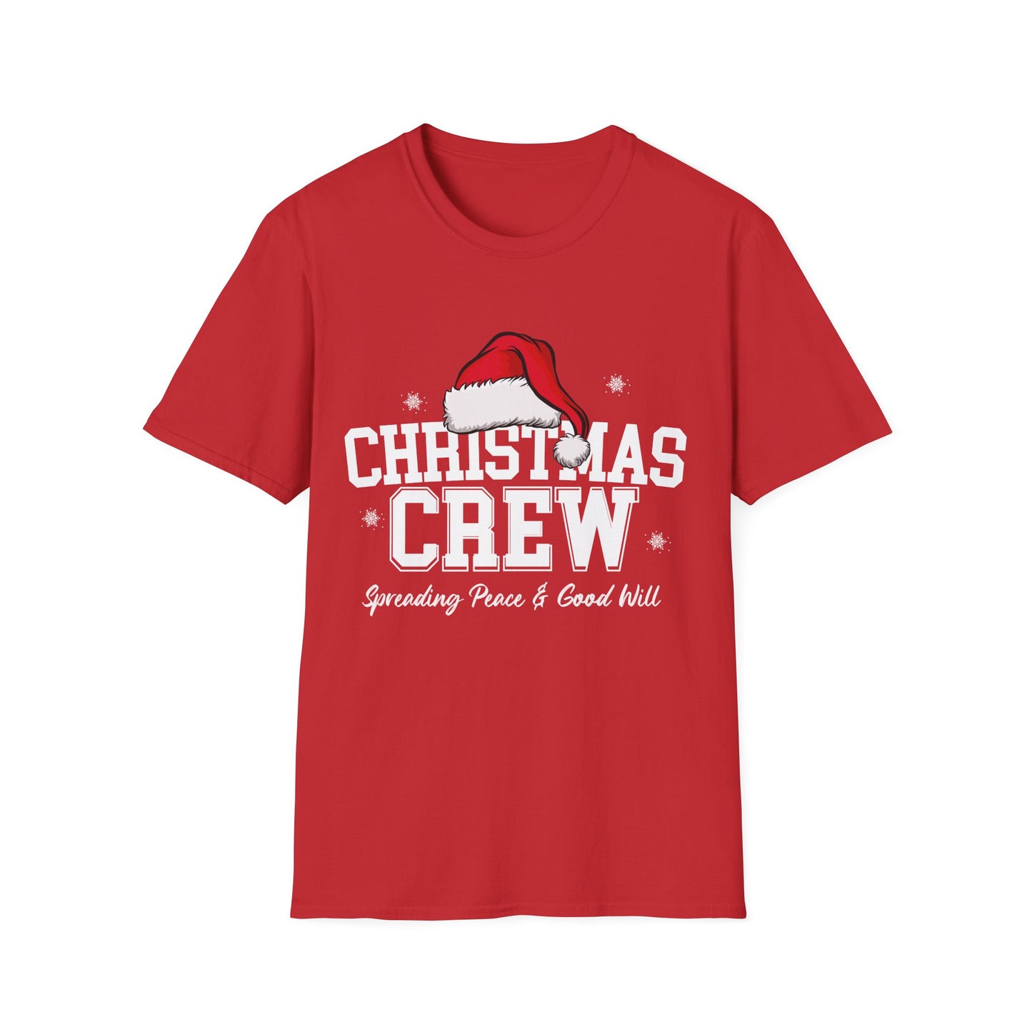 Christmas Crew Peace T-Shirt