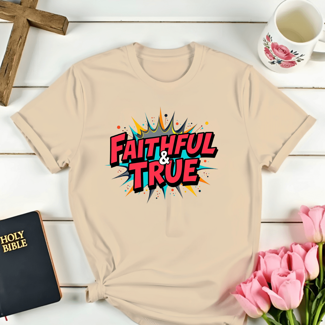 Faithful & True 60 Pop Art T-Shirt