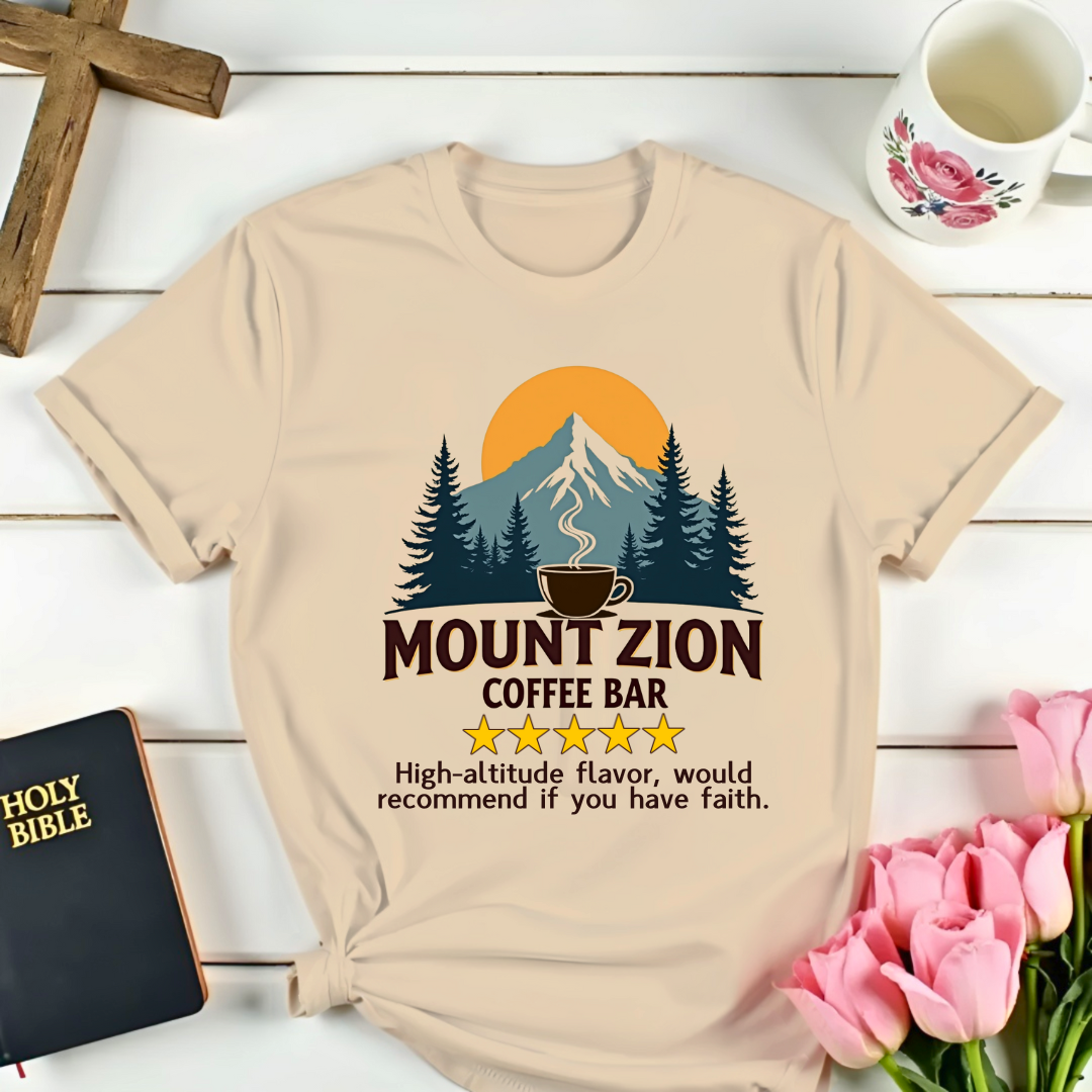 Mt. Zion Coffee Bar Review T-Shirt