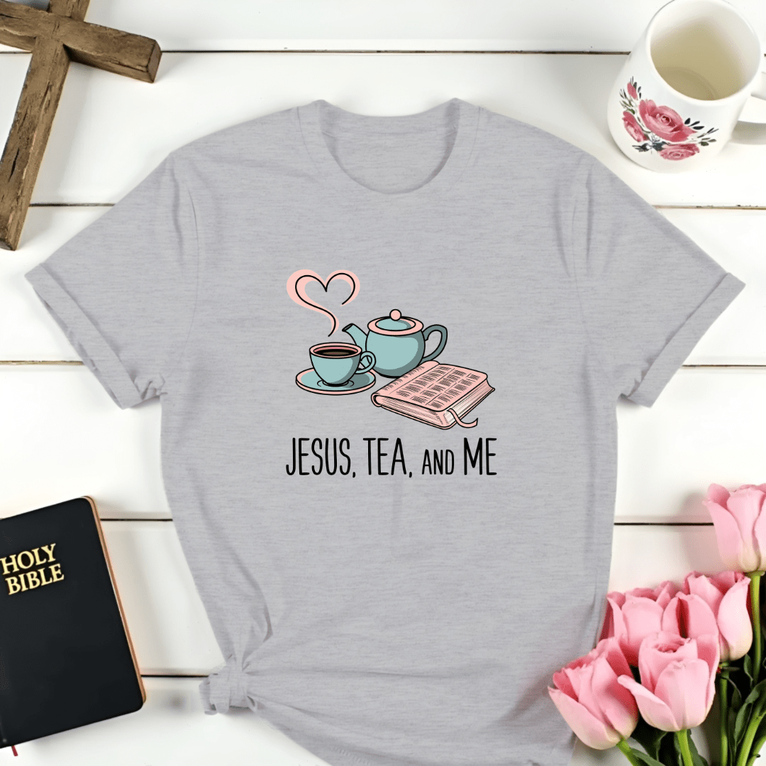 Jesus Me and Tea T-Shirt