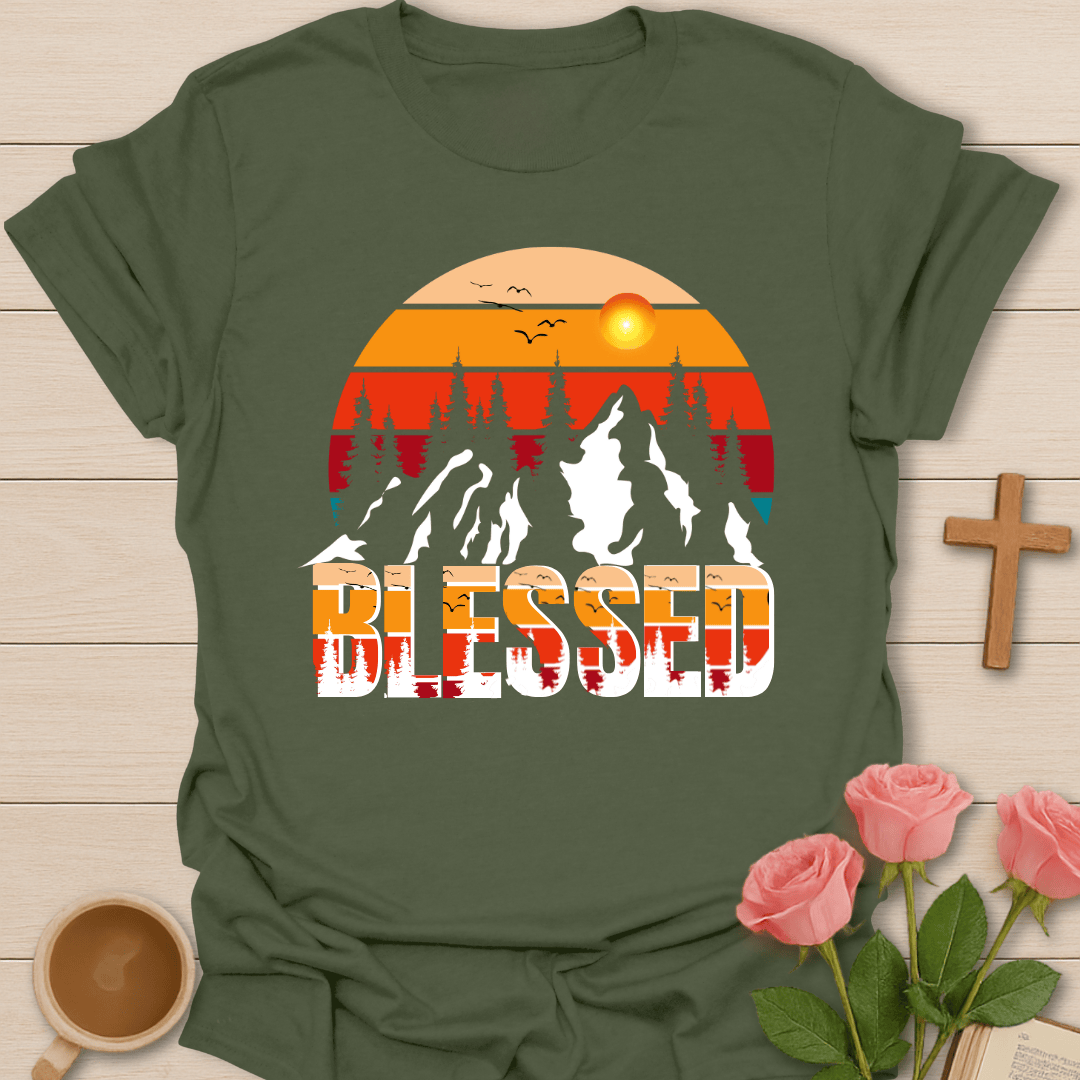 Rocky Mountains Blessed T-Shirt