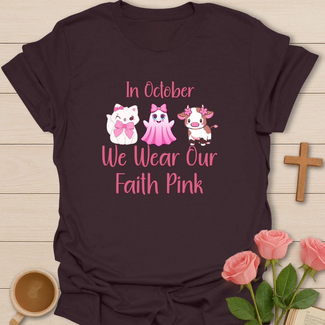Wear Our Faith Pink T-Shirt
