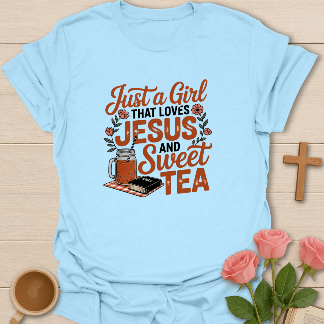 Loving Sweat Tea & Jesus T-Shirt