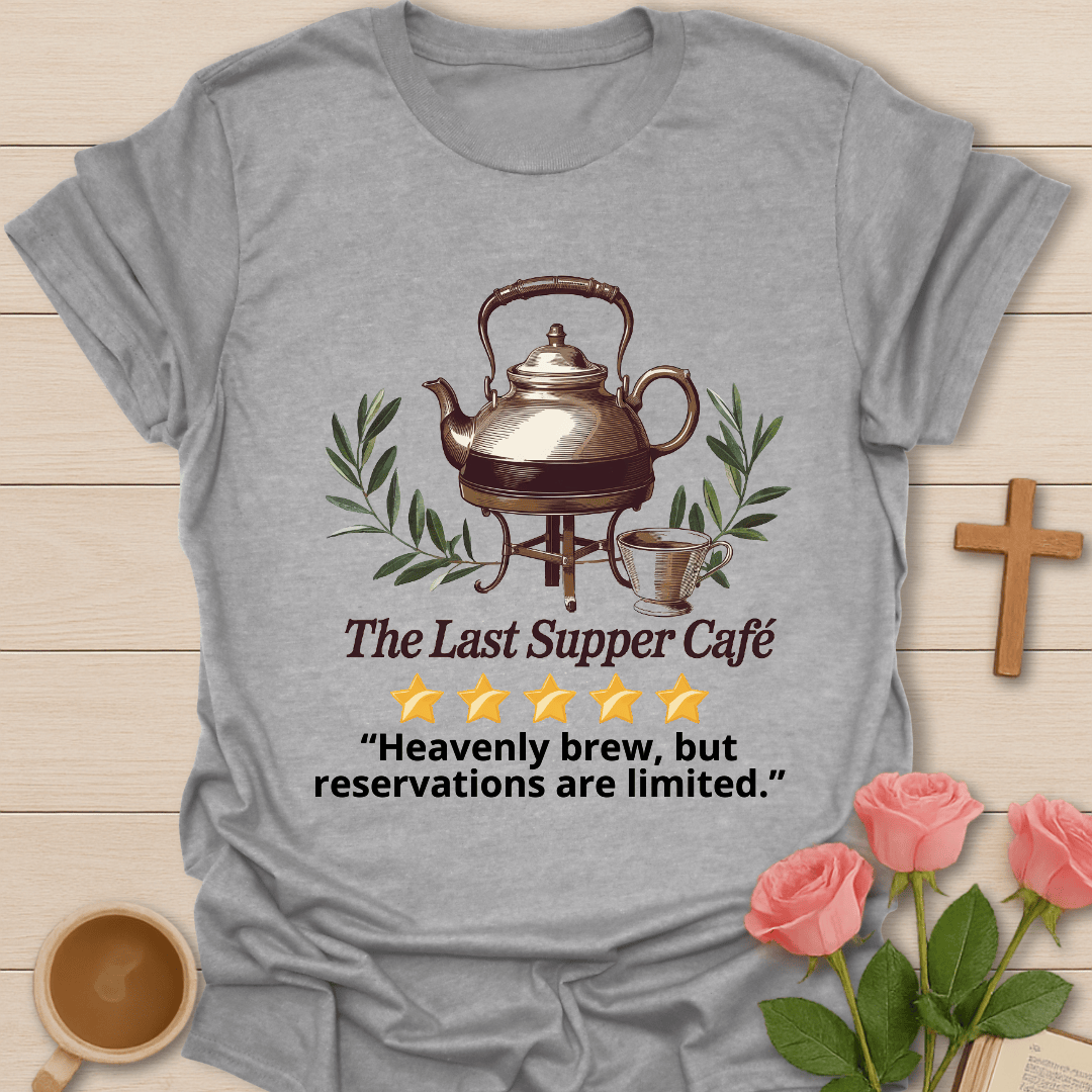 The Last Supper Cafe Review T-Shirt