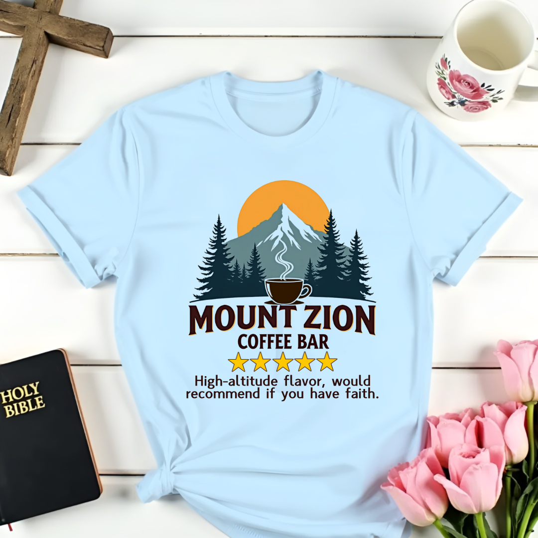 Mt. Zion Coffee Bar Review T-Shirt