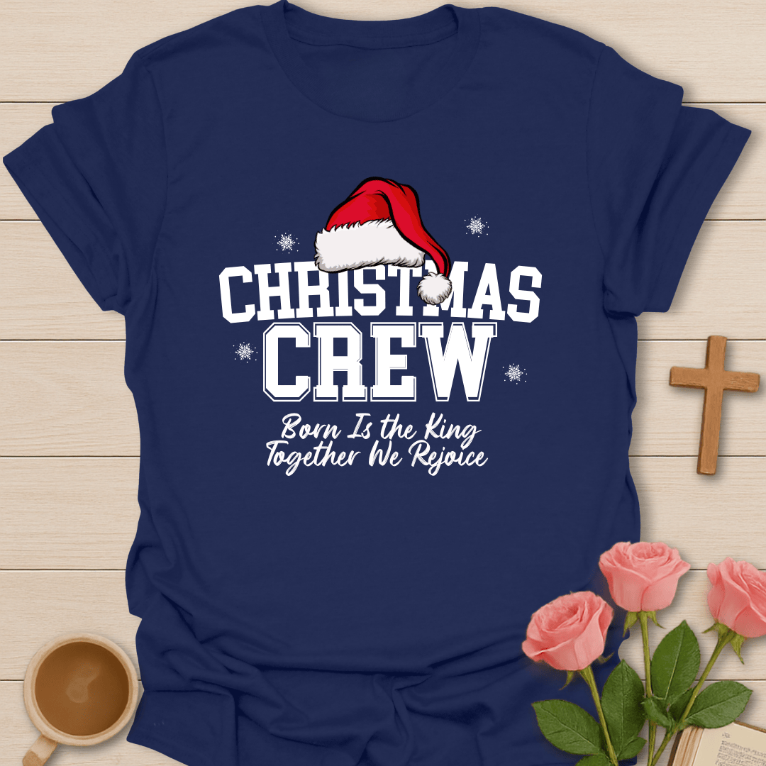 Christmas Crew King T-Shirt - Kozzy Co Navy / S