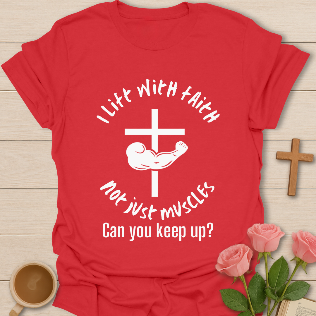 Faith Muscles Cross T-Shirt