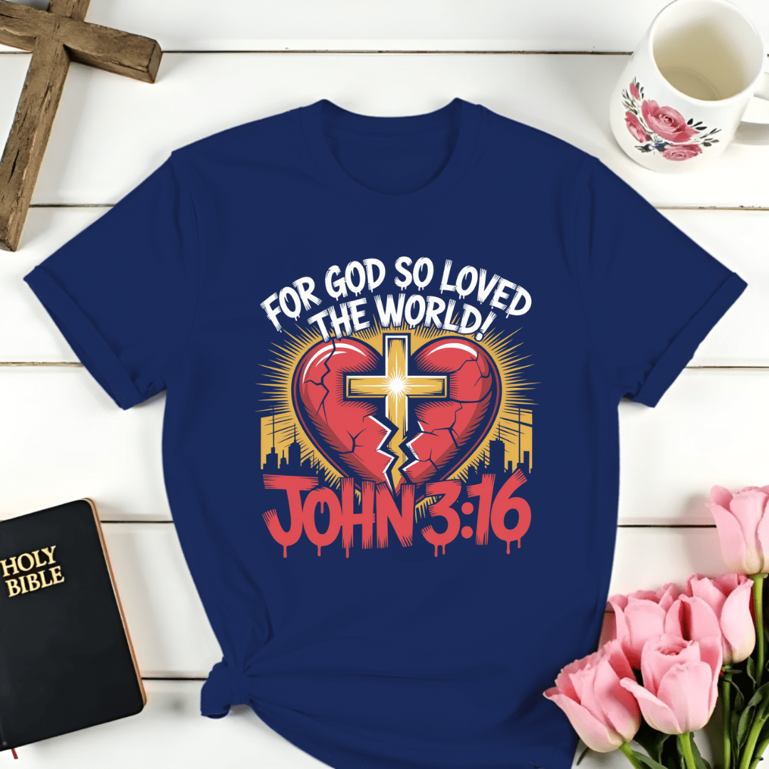 God Loved The World T-Shirt - Kozzy Co