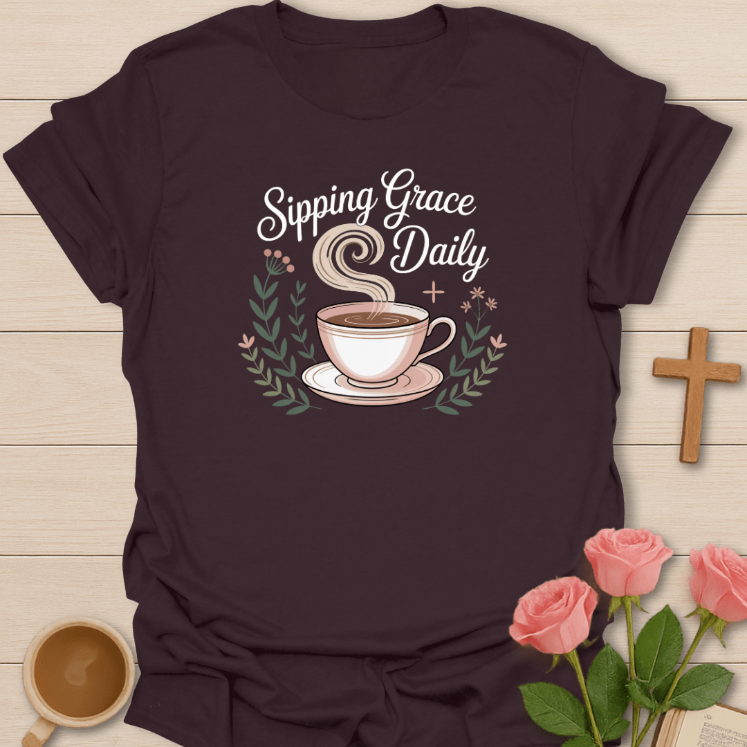Sipping Grace Daily T-Shirt
