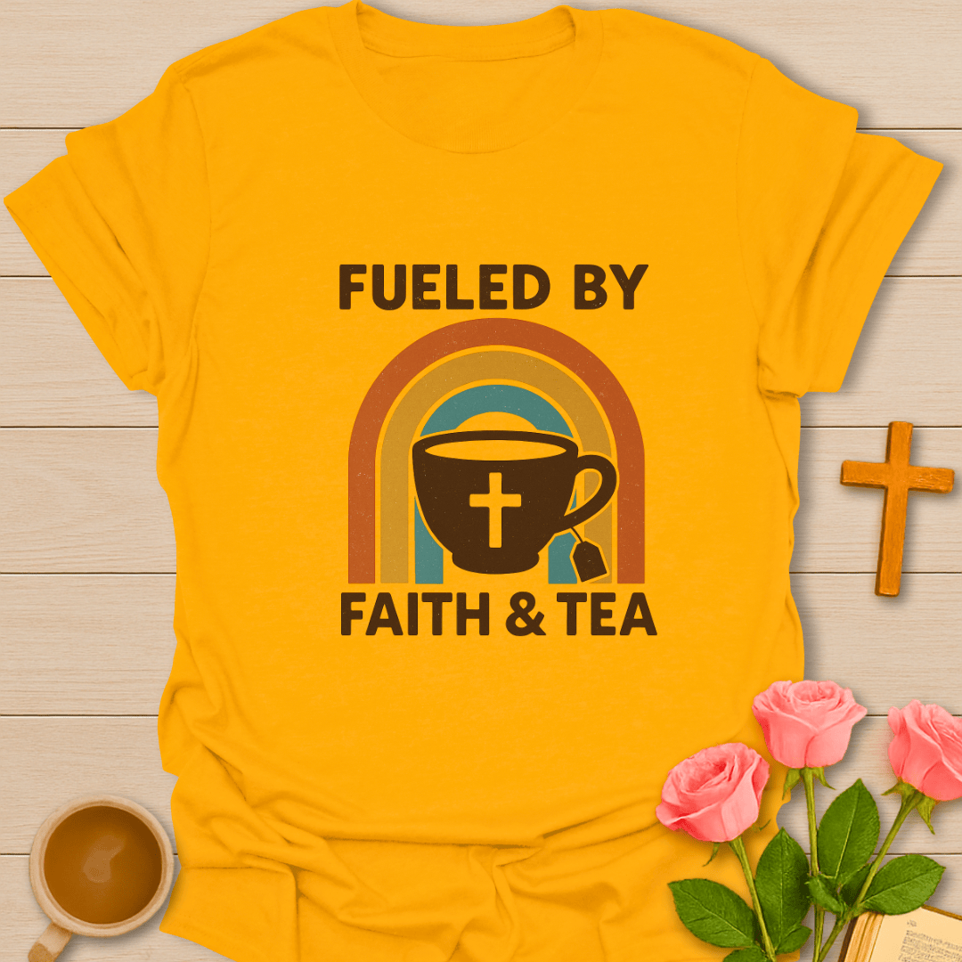 Rainbow Faith and Tea Fuel T-Shirt