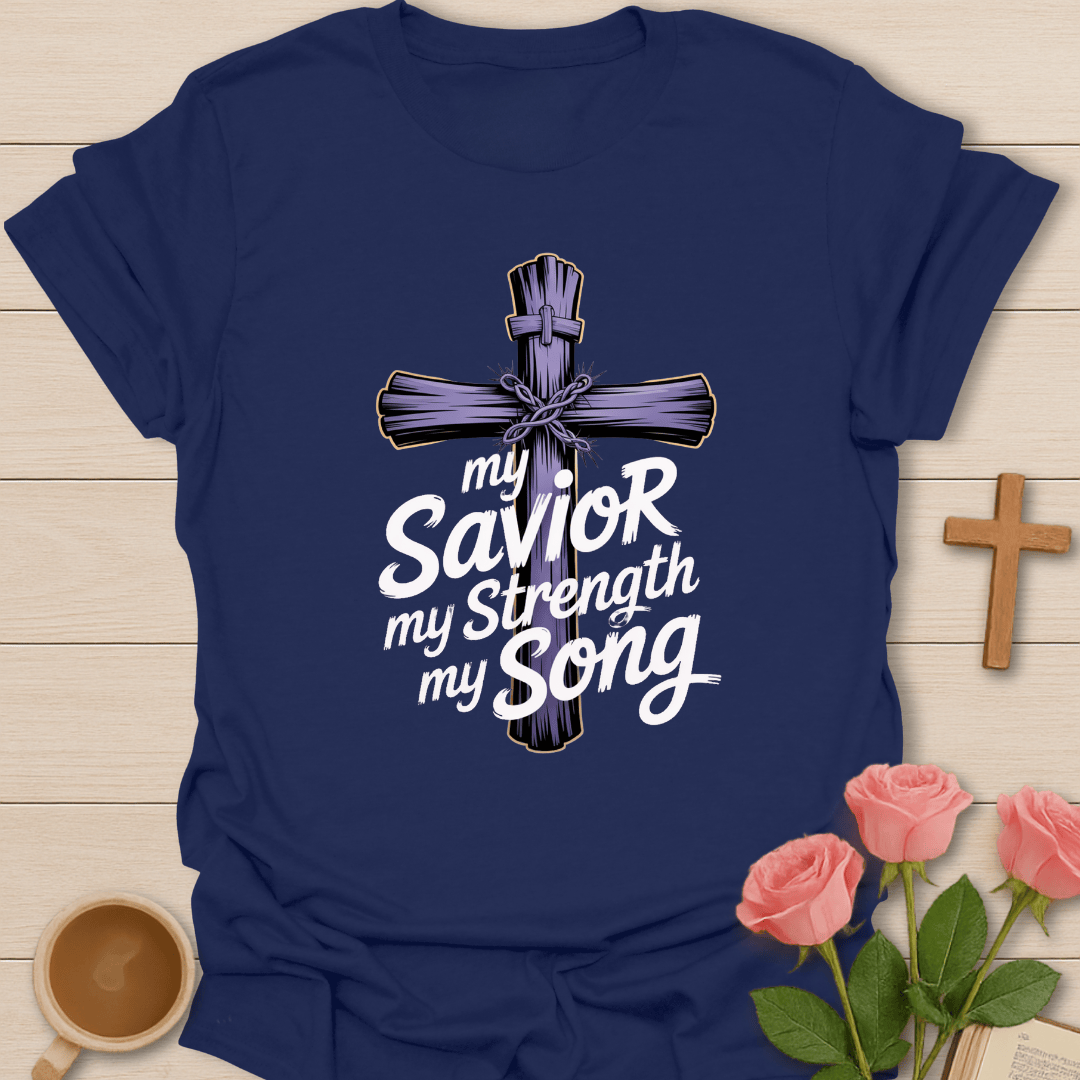 Savior Strong T-Shirt - Kozzy Co Navy / S