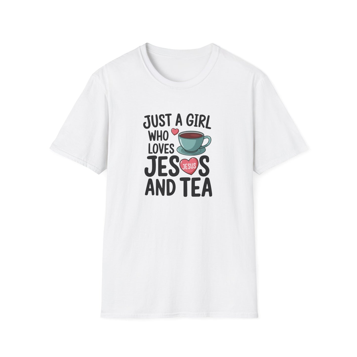 Loves Jesus And Tea T-Shirt