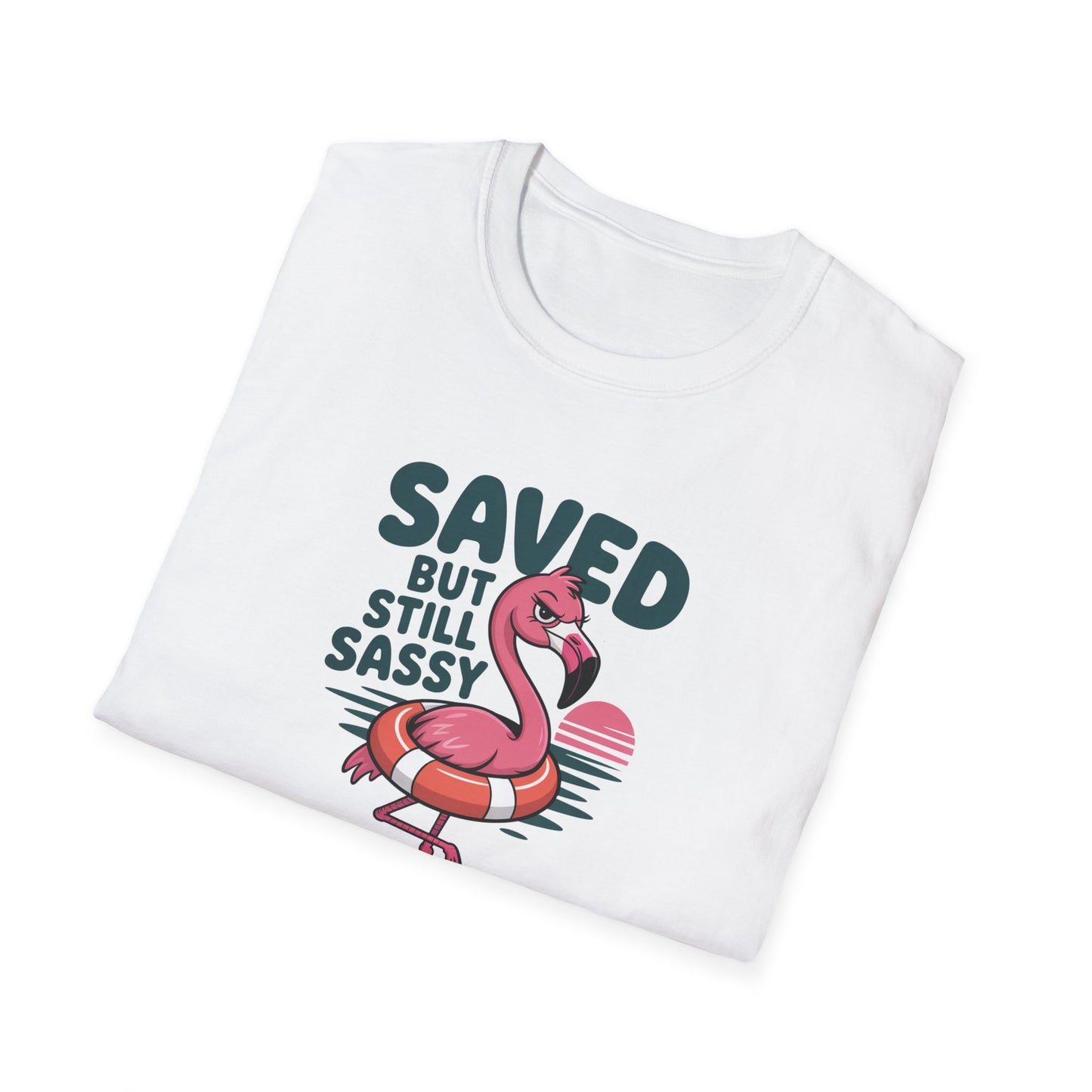 Saved & Sassy Flamingo T-Shirt