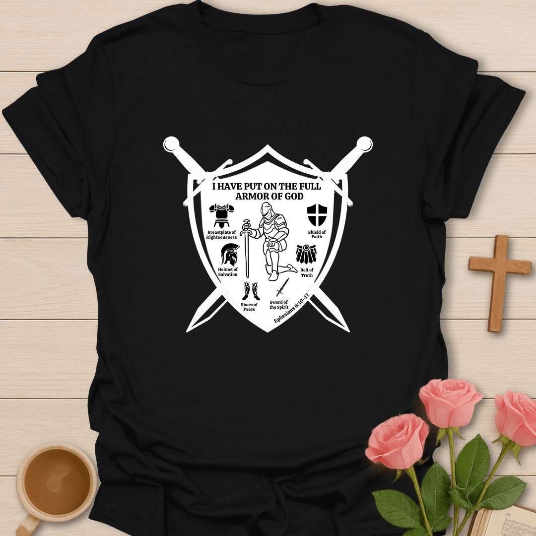 Armor Of God Shield T-Shirt