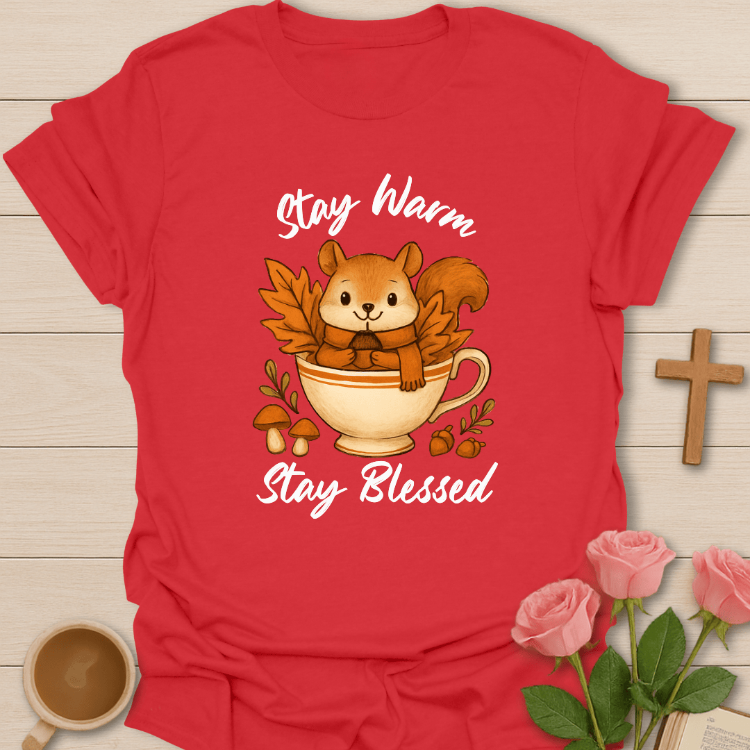 Stay Warm Stay Blessed T-Shirt T-Shirt