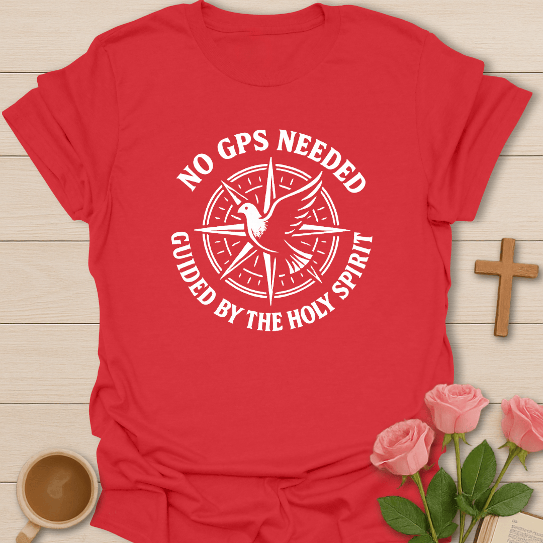 No GPS Needed T-Shirt - Kozzy Co Red / S