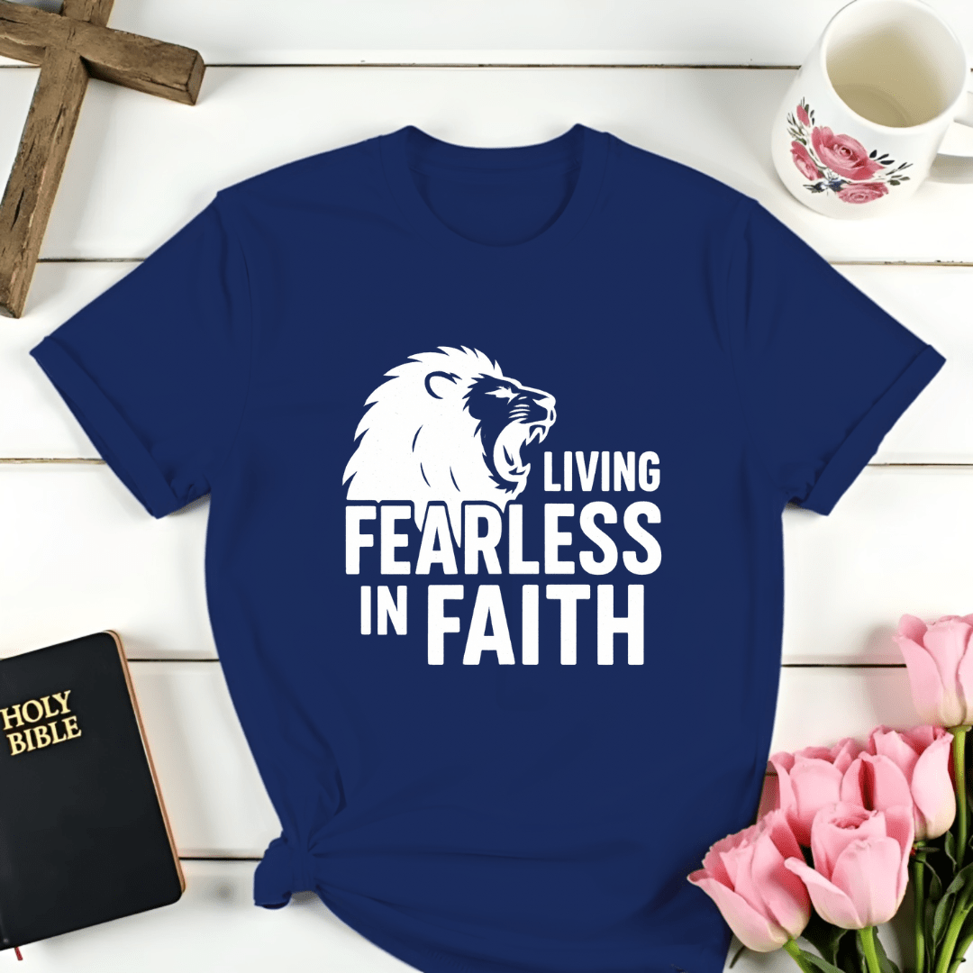 Living Fearless T-Shirt - Kozzy Co
