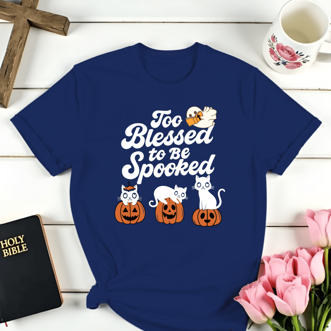 Too Spooked Cat T-Shirt