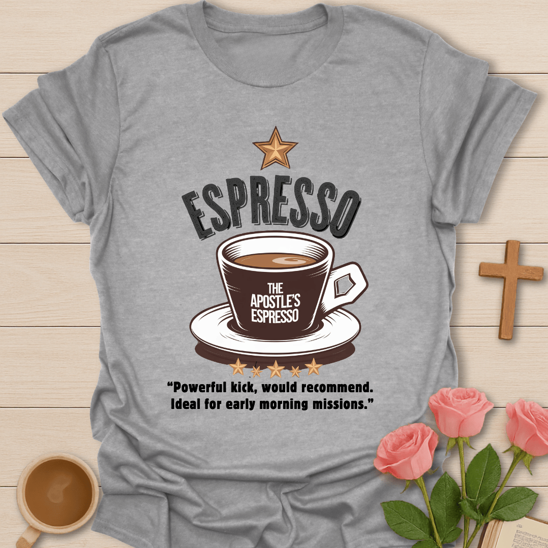 Apostle's Espresso Review T-Shirt