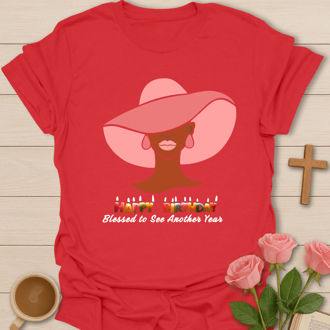 Happy Birthday Diva T-Shirt - Kozzy Co Red / S