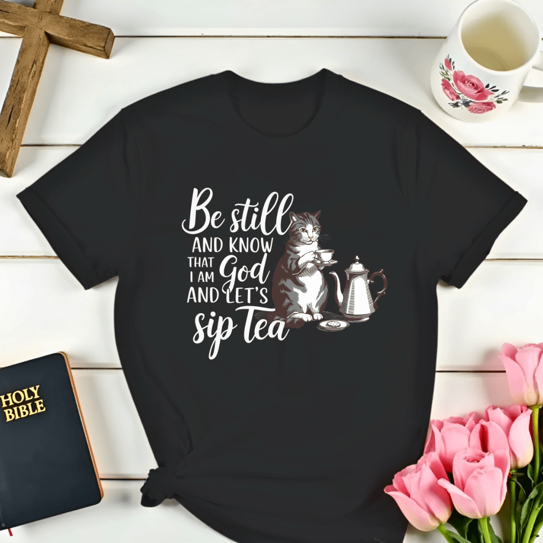 Knowing Cat T-Shirt