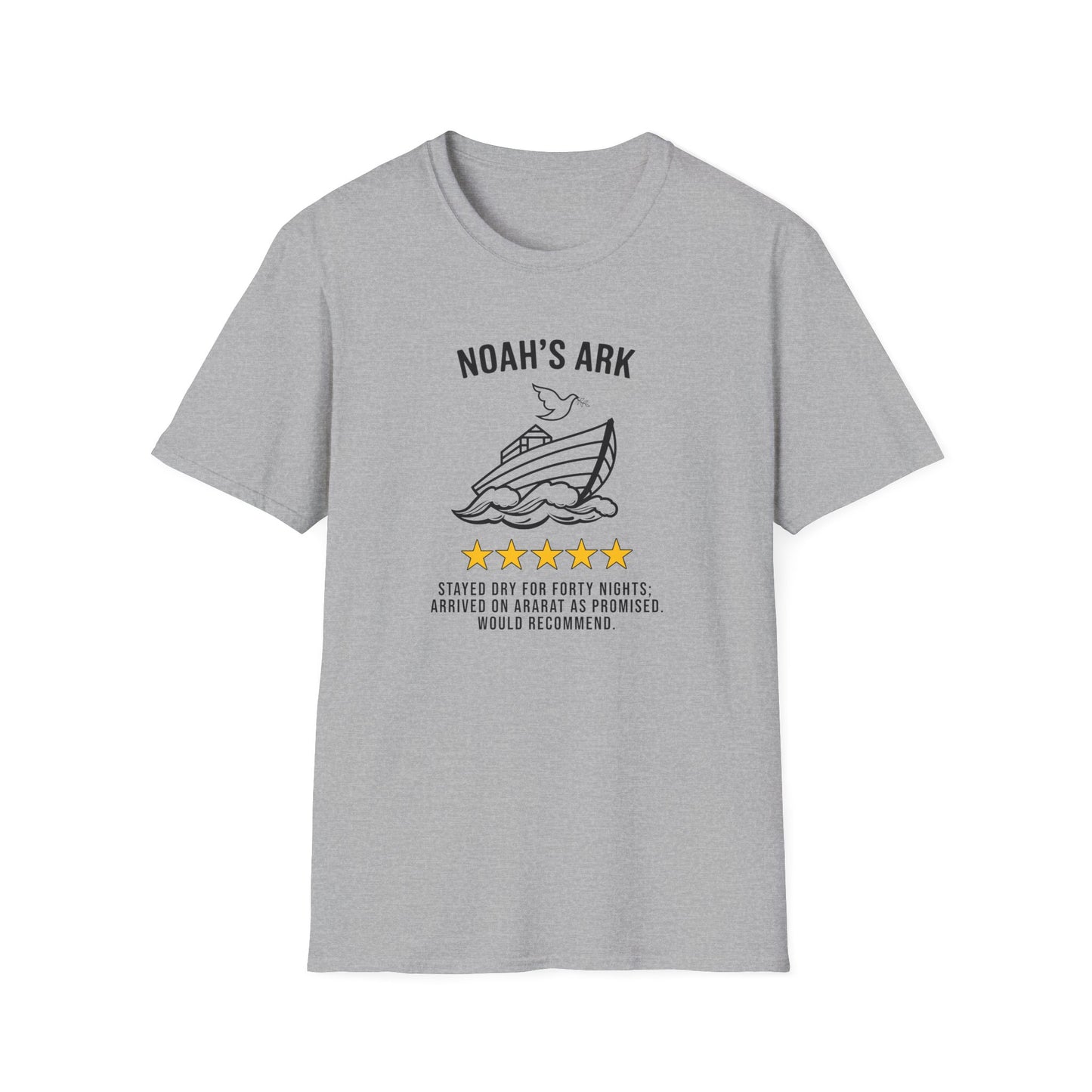 Noah's Ark 5 Stars Review T-Shirt