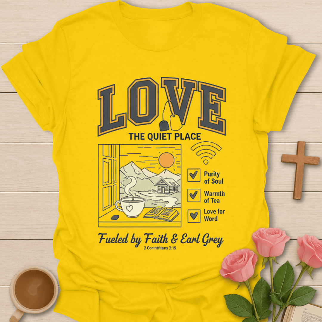 Love Quiet Place T-Shirt T-Shirt