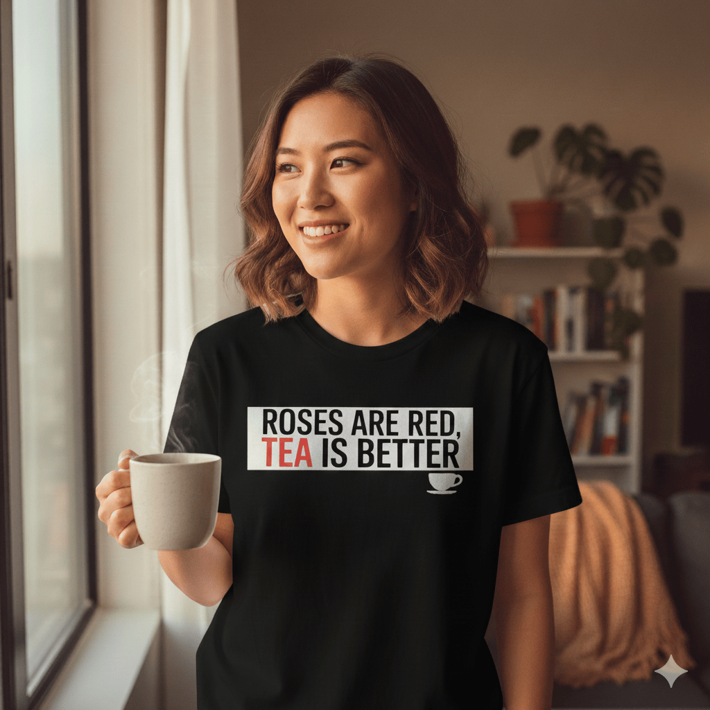 Roses Are Red, Tea Is Better T-Shirt T-Shirt