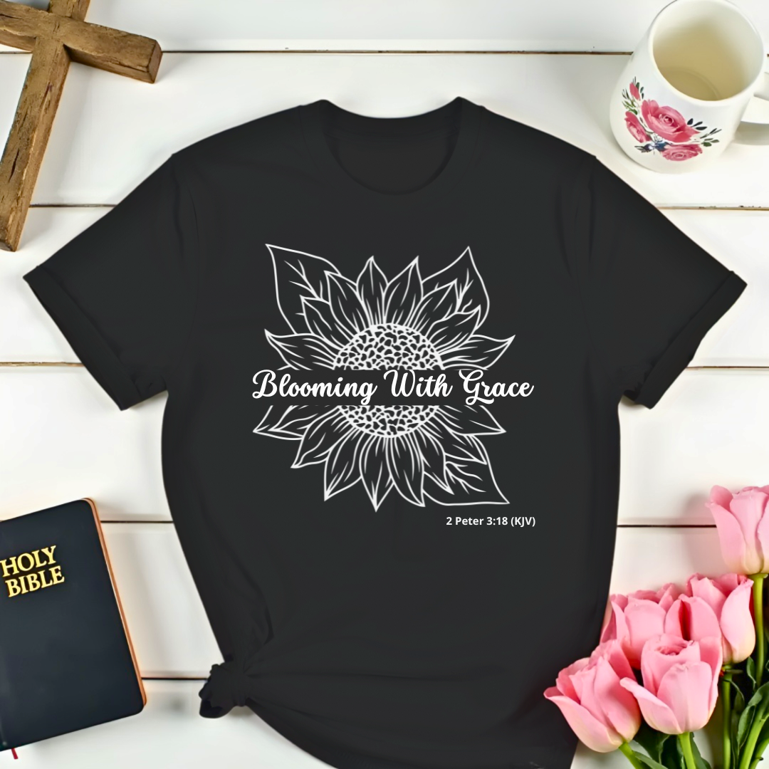 Blooming Sunflower T-Shirt Kozzyco