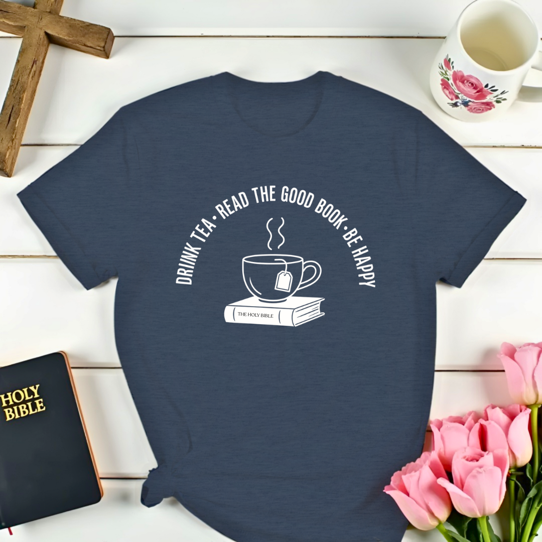 Drink & Read The Good Book T-Shirt