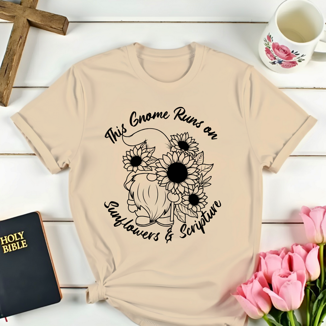 Sunflower Gnome T-Shirt