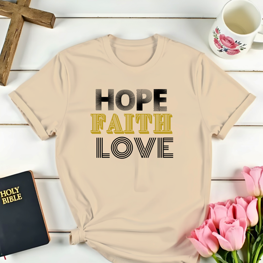 Faith Hope Love T-shirt