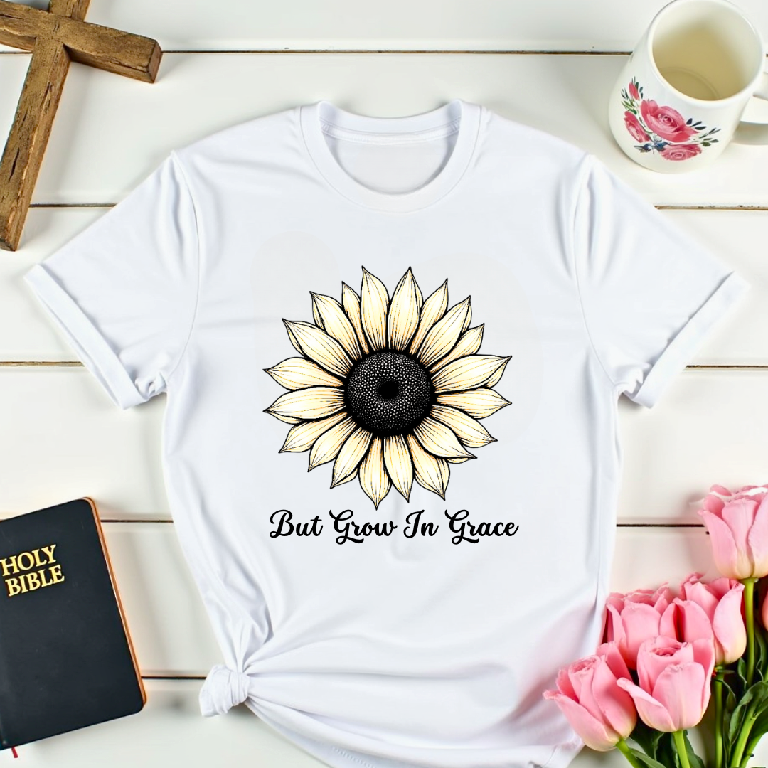 Elegant Sunflower T-Shirt Kozzyco