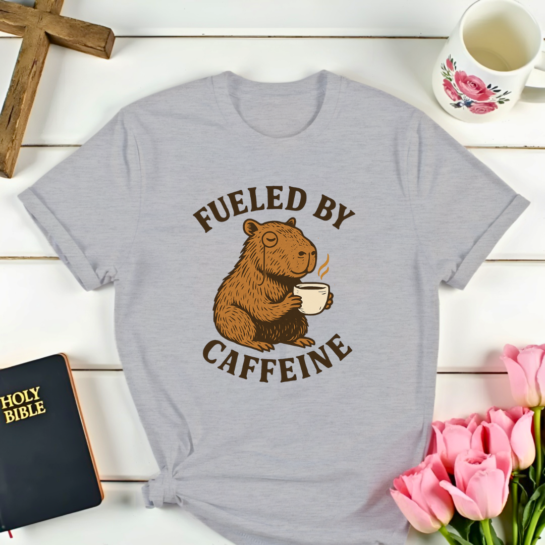 Capybara Caffeinated T-Shirt