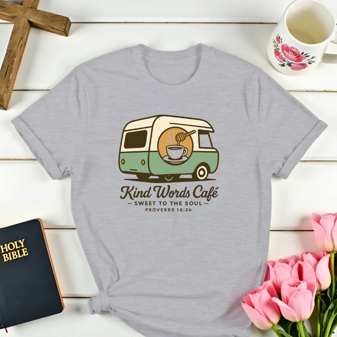 Kind Words Cafe T-Shirt - Kozzy Co