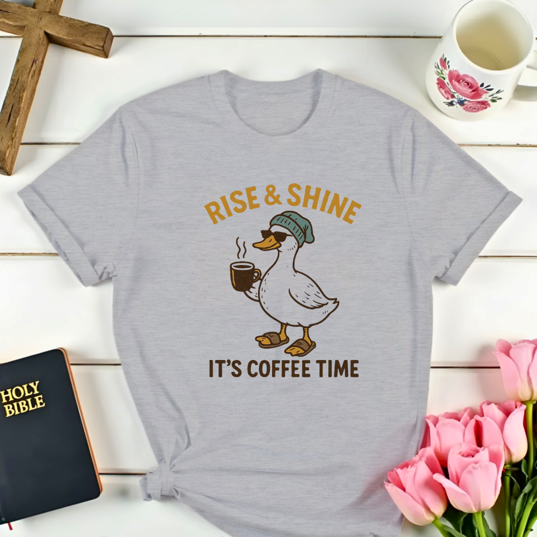 Duck Coffee Time T-Shirt