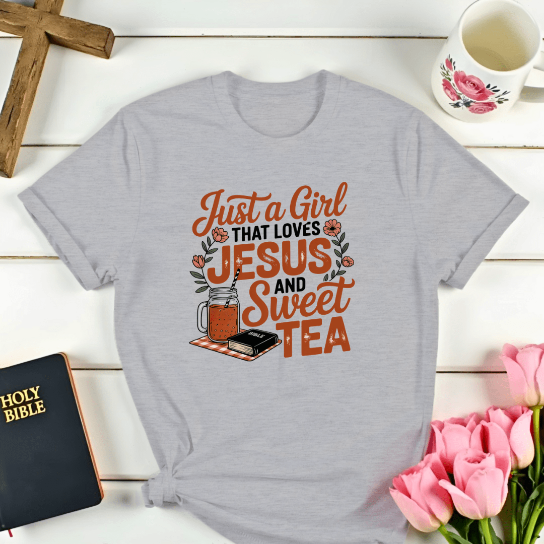 Loving Sweat Tea & Jesus T-Shirt