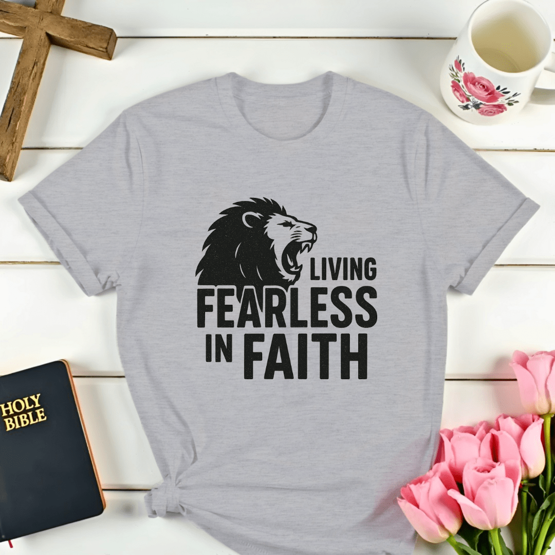 Living Fearless T-Shirt - Kozzy Co