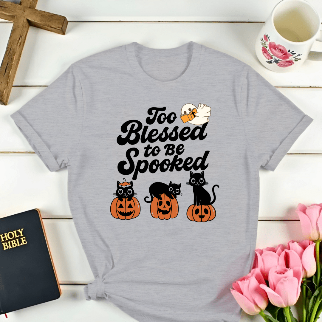 Too Spooked Cat T-Shirt