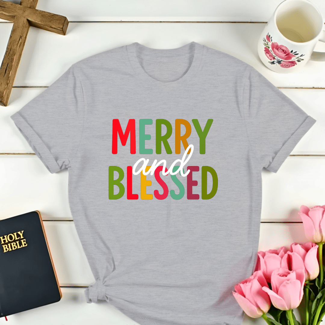 Merry & Blessed T-Shirt