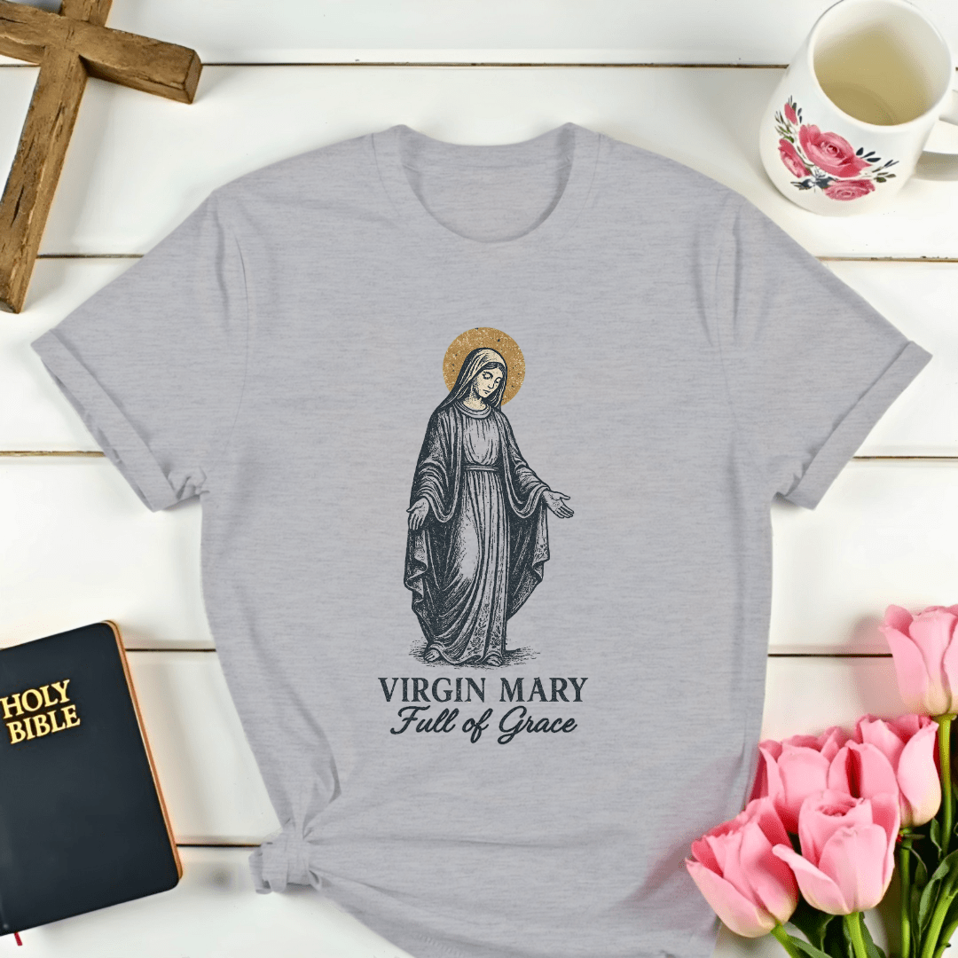 Virgin Mary Full Of Grace T-Shirt