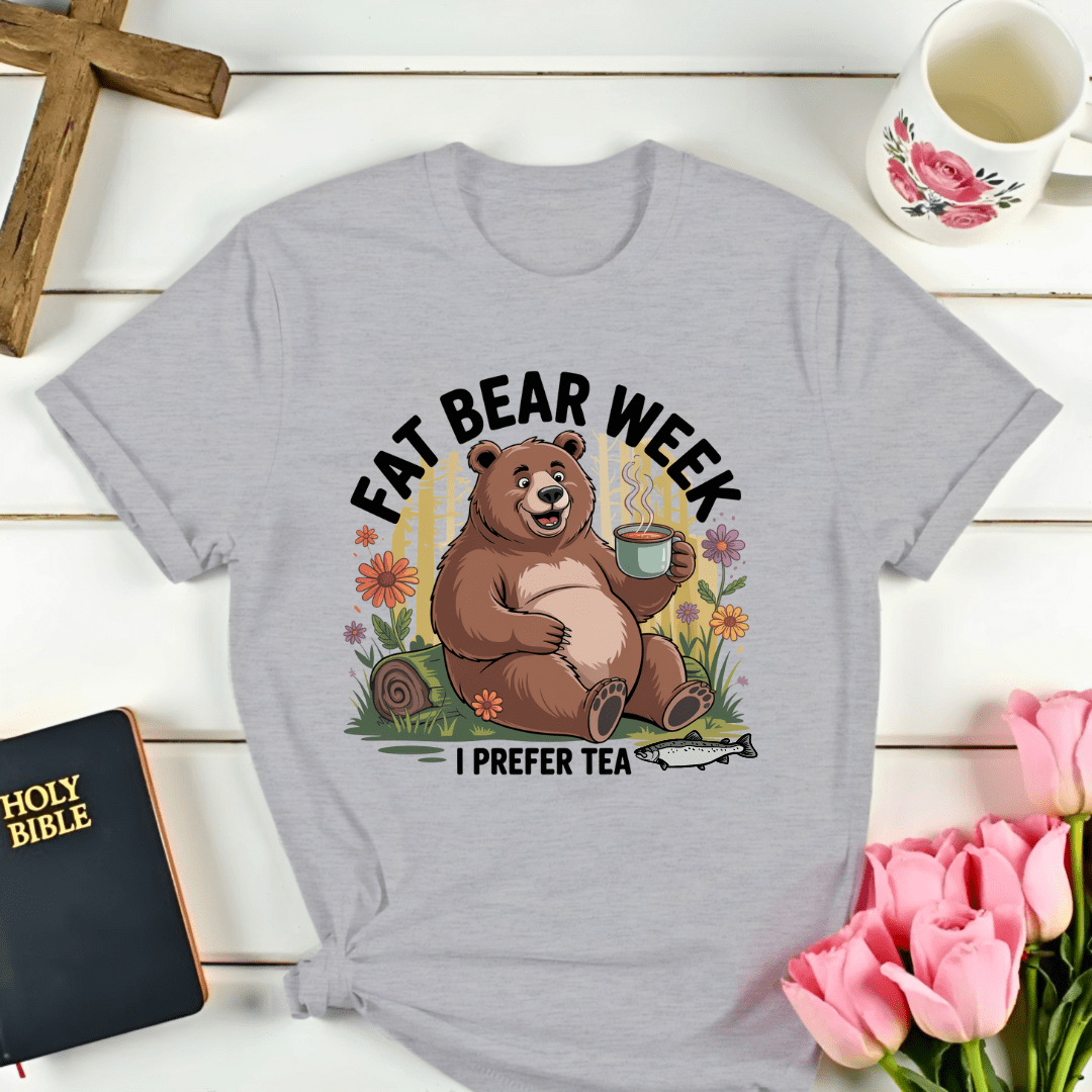 Fat Bear Week Tea T-Shirt