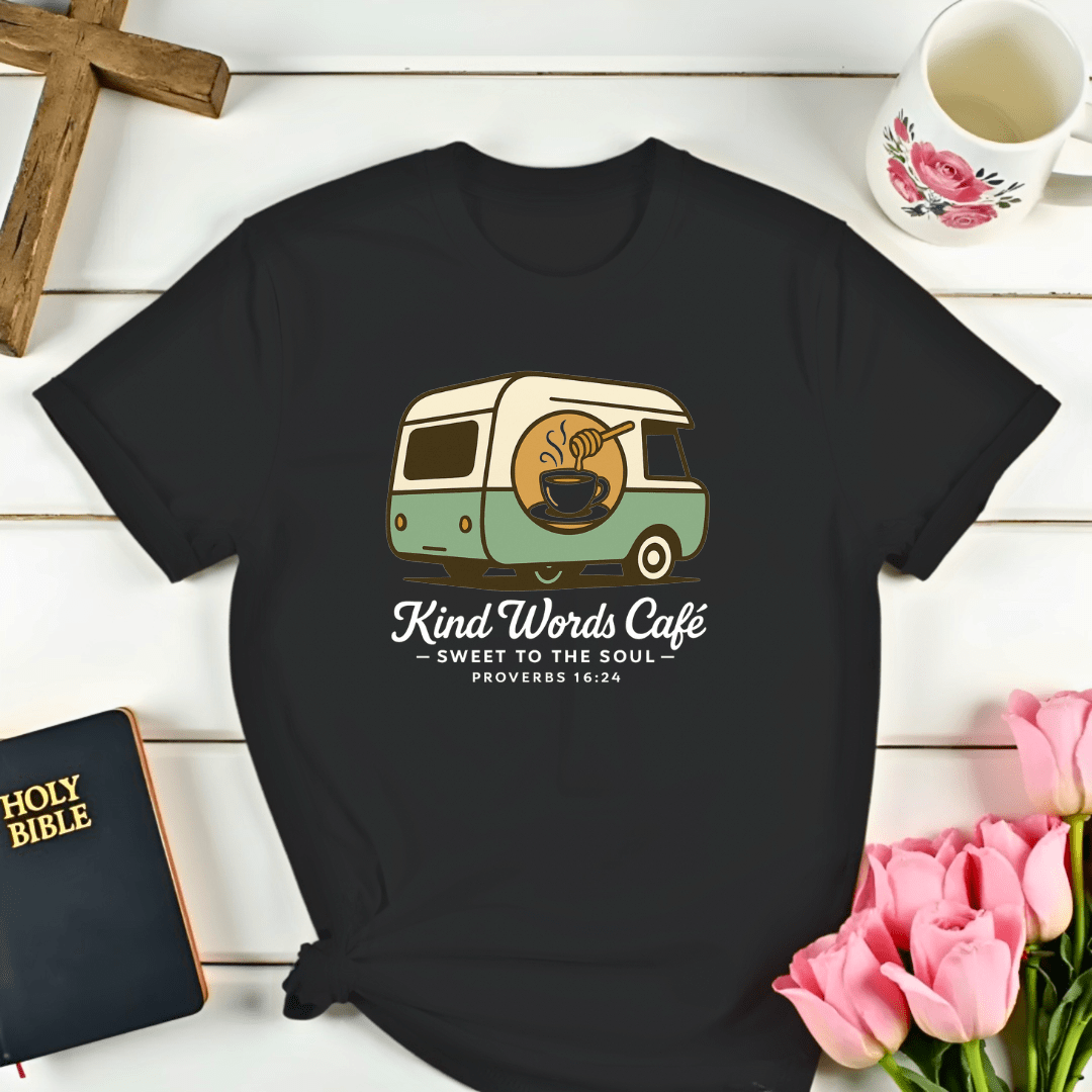 Kind Words Cafe T-Shirt - Kozzy Co