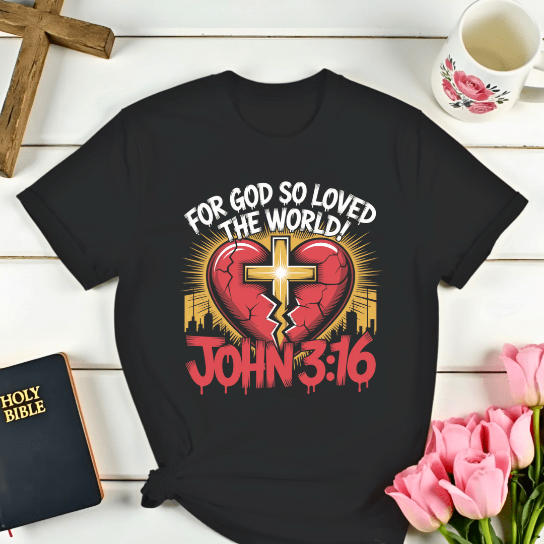 God Loved The World T-Shirt - Kozzy Co