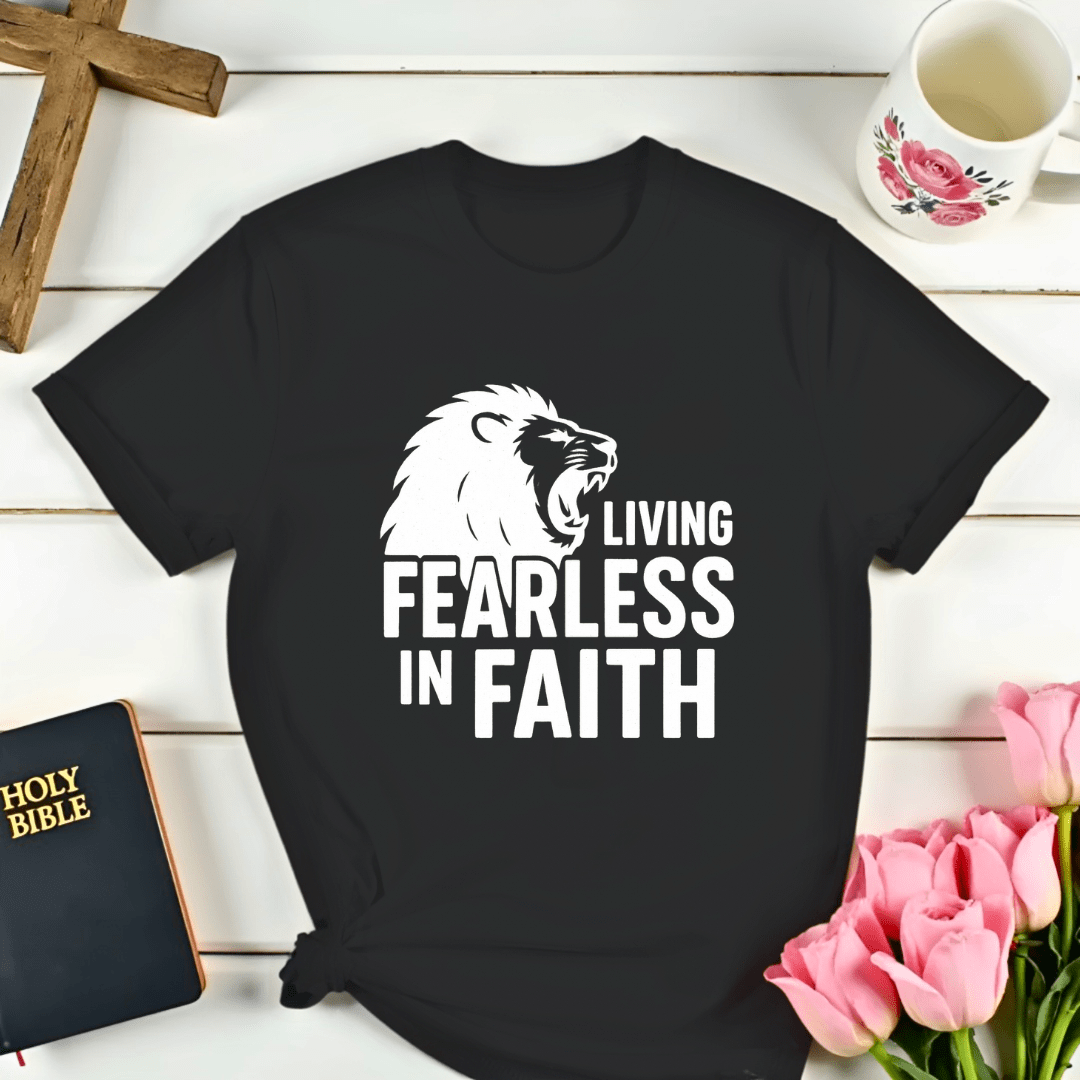 Living Fearless T-Shirt - Kozzy Co