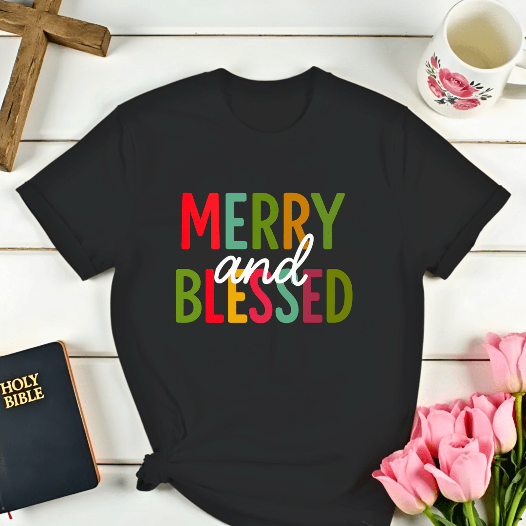 Merry & Blessed T-Shirt